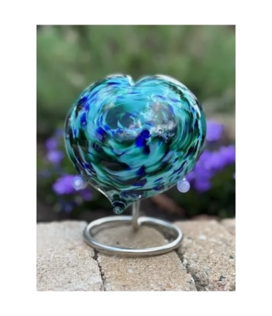 Urn hart - Turquoise-green-blue