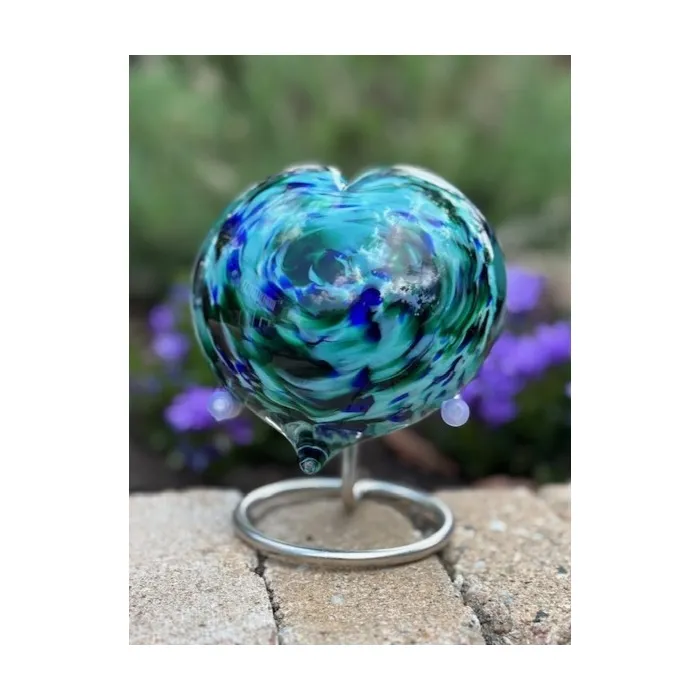 Urn hart - Turquoise-green-blue