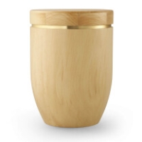 Houten urn - Elzenhout ( 4 liter )