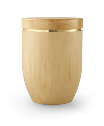 Houten urn - Elzenhout ( 4 liter )