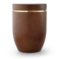 Houten urn - Elzenhout Bruin ( 4 liter )