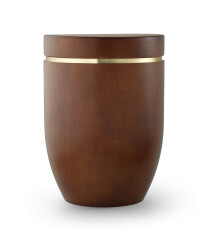 Houten urn - Elzenhout Bruin ( 4 liter )