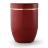 987-6-54788378ba565 Houten urn - Elzenhout Rood ( 4 liter )