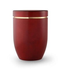 Houten urn - Elzenhout Rood ( 4 liter )
