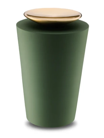 Urn donkerblauw of Groen ( inhoud 4 liter)