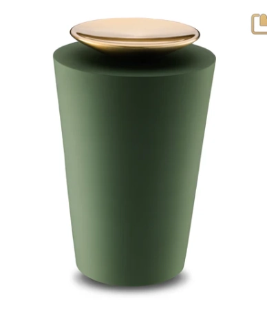 Urn donkerblauw of Groen ( inhoud 4 liter)