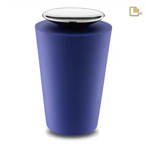 Urn donkerblauw of Groen ( inhoud 4 liter)