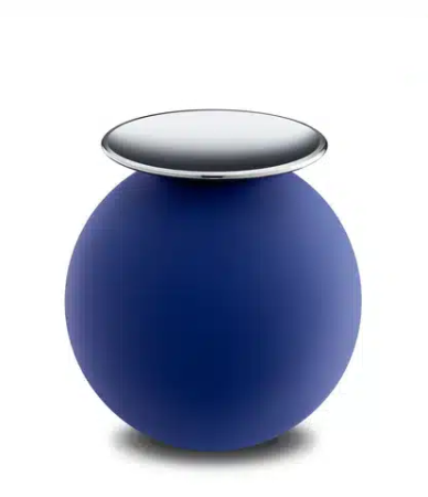 bol blauw zilver