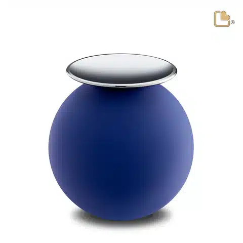 Urn donkerblauw of Groen ( inhoud 3.6 liter)