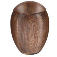 Houten urn - Donker Bruin ( 3.5 kilo )