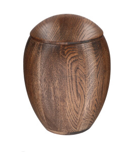 Houten urn - Donker Bruin ( 3.5 kilo )