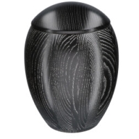 Houten urn - Zwart ( 3.5 kilo )