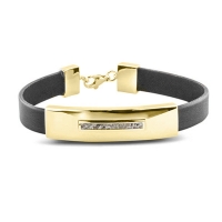 BG 009 GY Dames as met hars armband BL 012