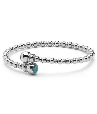 Armband met as Zilver - Bl 007