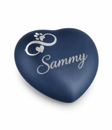 Dieren urn Infinity & poot Blauw