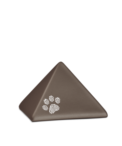 Dieren urn Pyramide Bruin