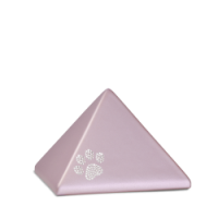 Dieren urn Pyramide Roze