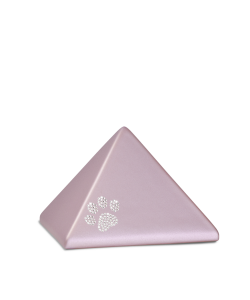 Dieren urn Pyramide Roze
