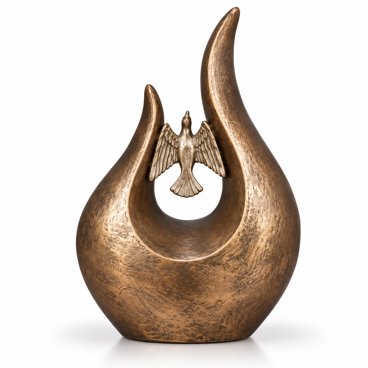 Keramische kunst urn Fuego Bird