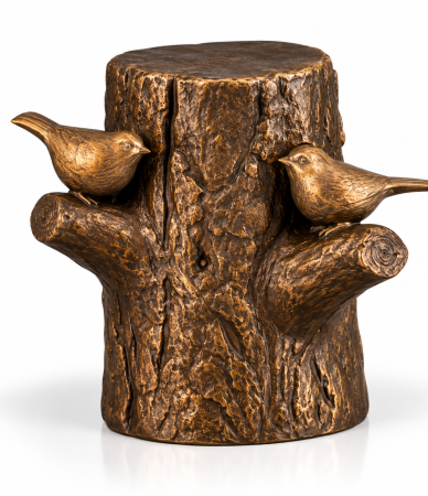 Keramische urn levensboom - inhoud 4 liter