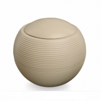 Keramische urn creme 01 ( 3.2 liter)