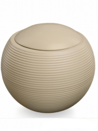 Keramische urn creme 01 ( 3.2 liter)