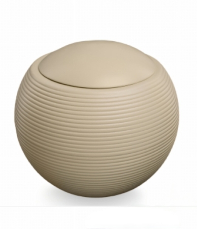 Keramische urn creme 01 ( 3.2 liter)