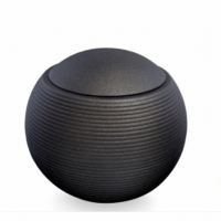 Keramische urn zwart 04 ( 3.2 liter)