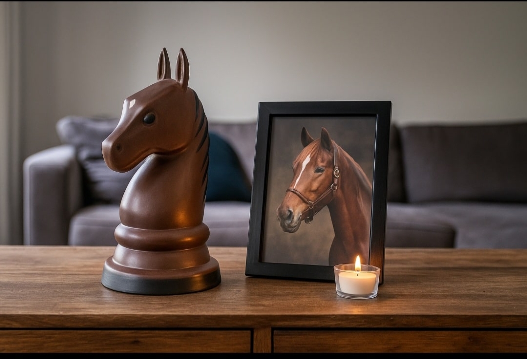 Urn Paard - Bruin ( 5 liter )