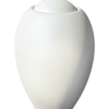 cu 117 wit - urnenonline.nl Keramische urn WIT ( 3.8 liter)