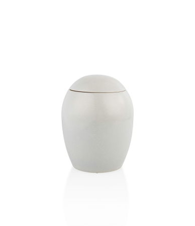 Keramische urn Serenity Licht grijs
