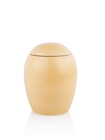 Keramische urn Serenity Geel