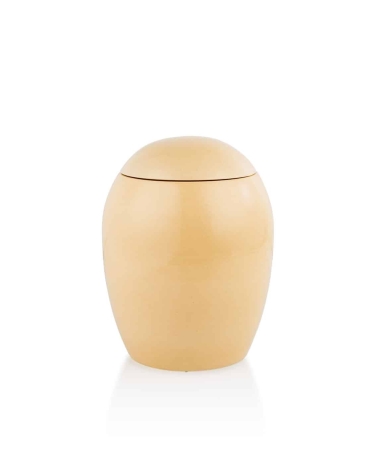 Keramische urn Serenity Geel