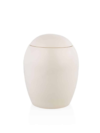 Keramische urn Serenity Wit