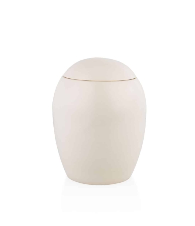 Keramische urn Serenity Wit