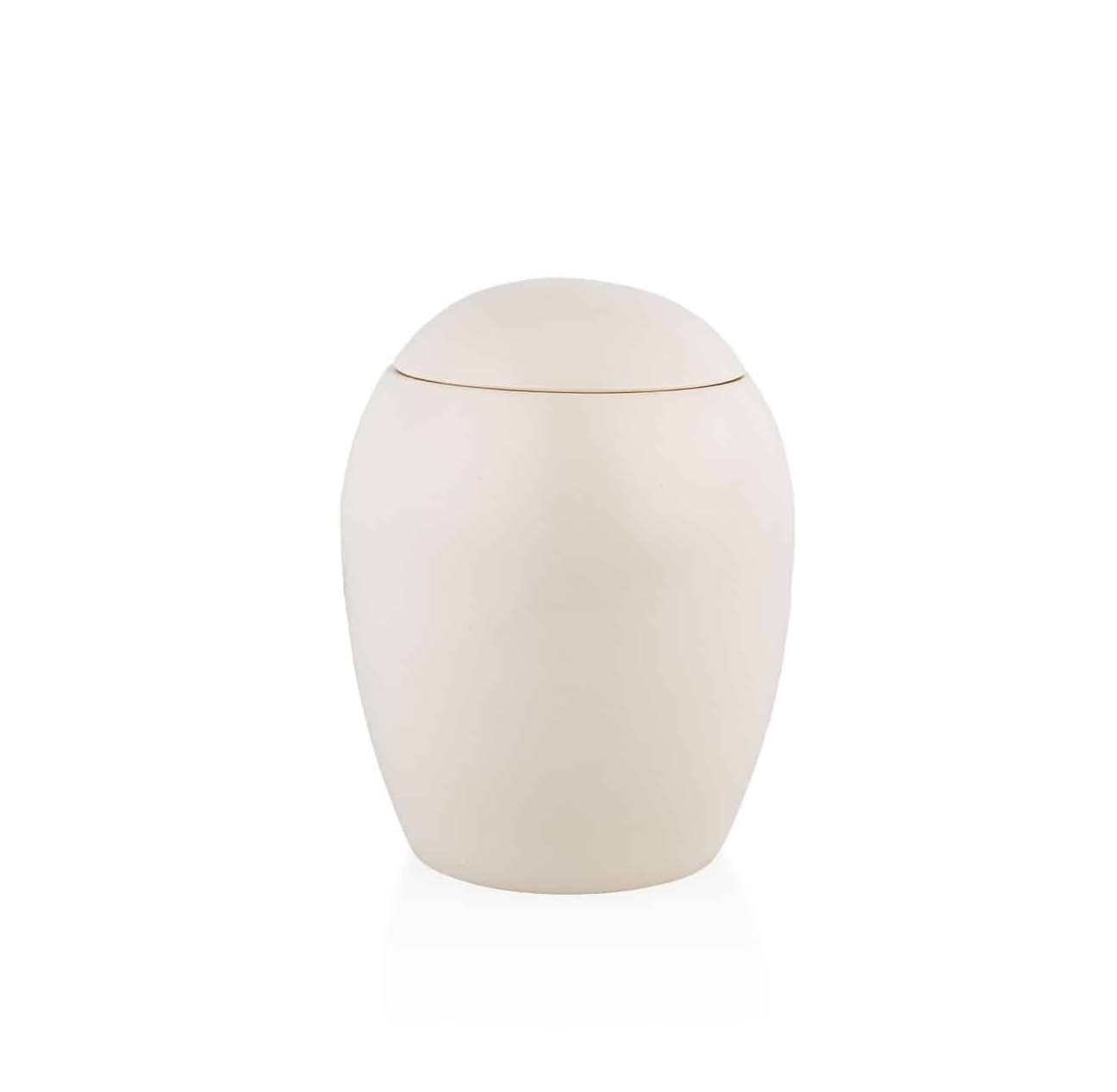 Keramische urn Serenity Wit