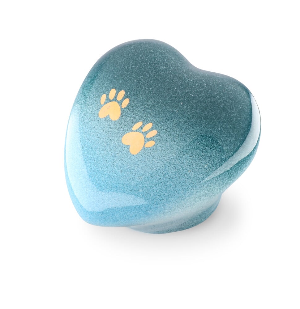 Dierenurn - Blauw ( inhoud 1.5 liter)
