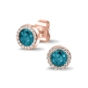 302 RE_Turquoise As oorbellen 302