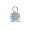 311 SE_Baby Blue hanger oorbel 311se