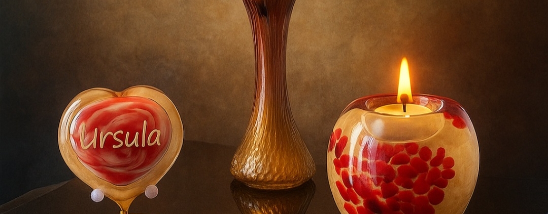 Urn Set ( 3 stuks en standaard)