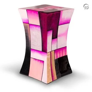 Urn glas diabolo Roze ( 3.8 liter)