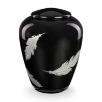 gu-103-sf-640f16358c250 Urn Glas 'zilveren' veer (3.2 liter)