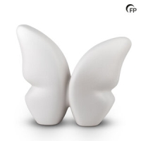 mastaba-ceramika-ku-072-keramische-urn-butterfly Urn Keramiek Vlinder wit ( 5.2 liter)