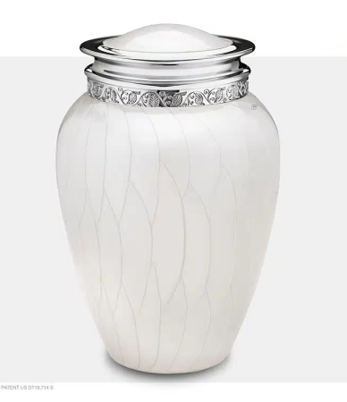 urn creme messing
