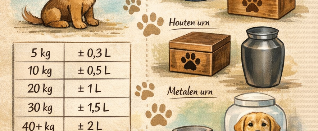 Een urn voor mijn hond kiezen – waar moet ik op letten?