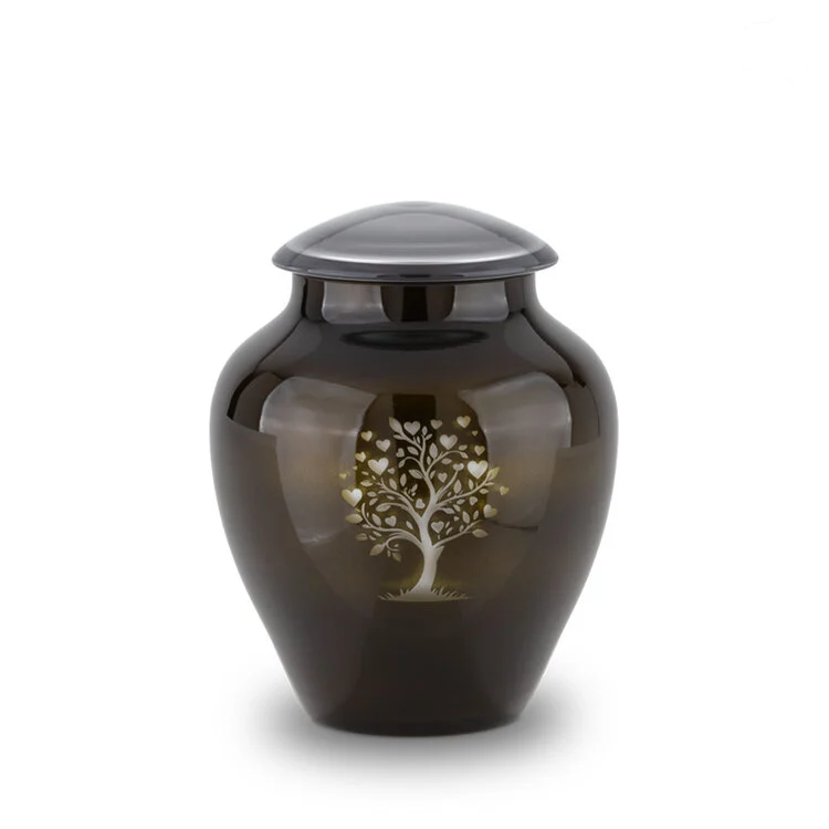 memory-crystal-gu-085-glazen-urn Glazen urn Boom met hartjes ( 3.00 liter)