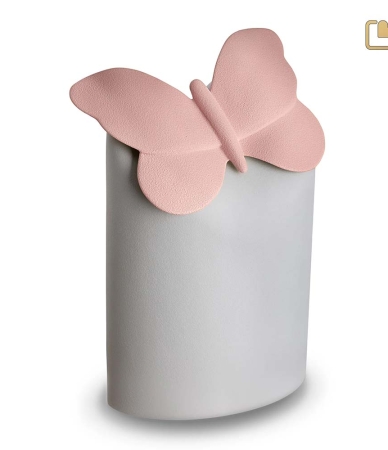 Urn Paradijs Vlinder Roze ( 4.6 Liter)