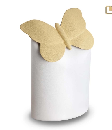 Urn Paradijs Vlinder Geel ( 4.6 Liter)