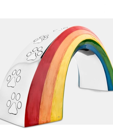 Dierenurn - Regenboog ( 2 formaten)