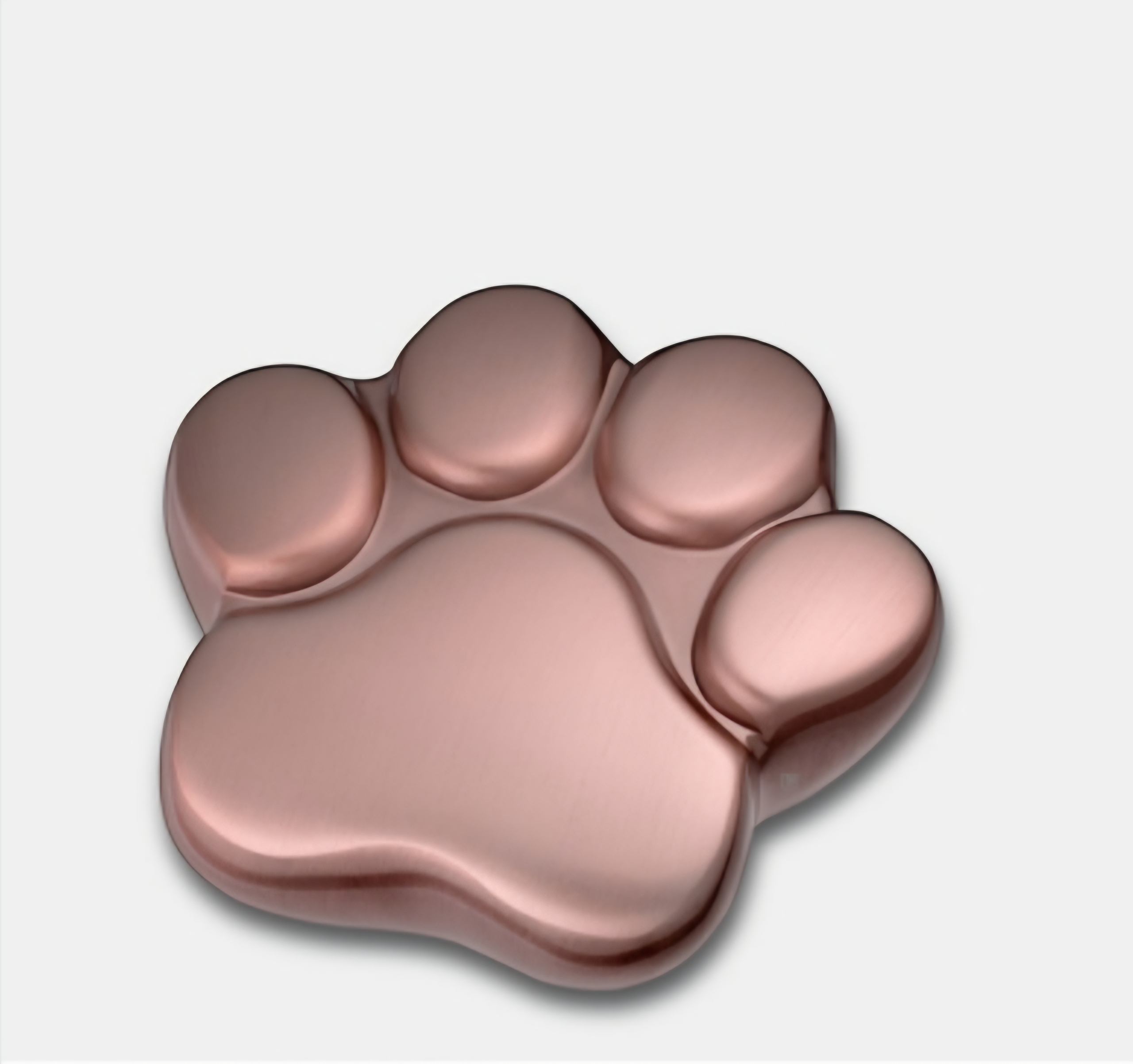 Urn Pootje voor Kat of Hond - Rose mat ( 3 formaten)